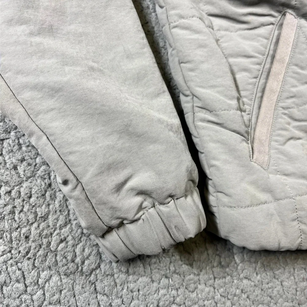 Patagonia Kids Nano Puff Insulated Jacket‎ Gray Size Medium 10 Full Zip Quilted